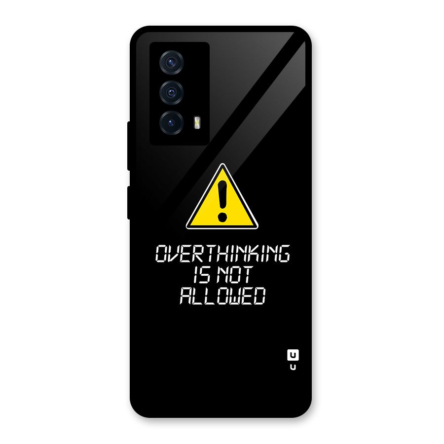 Over Thinking Glass Back Case for Vivo iQOO Z5