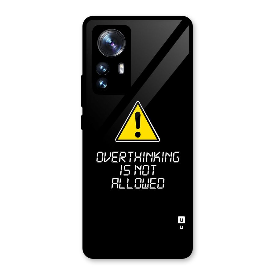 Over Thinking Glass Back Case for Xiaomi 12 Pro