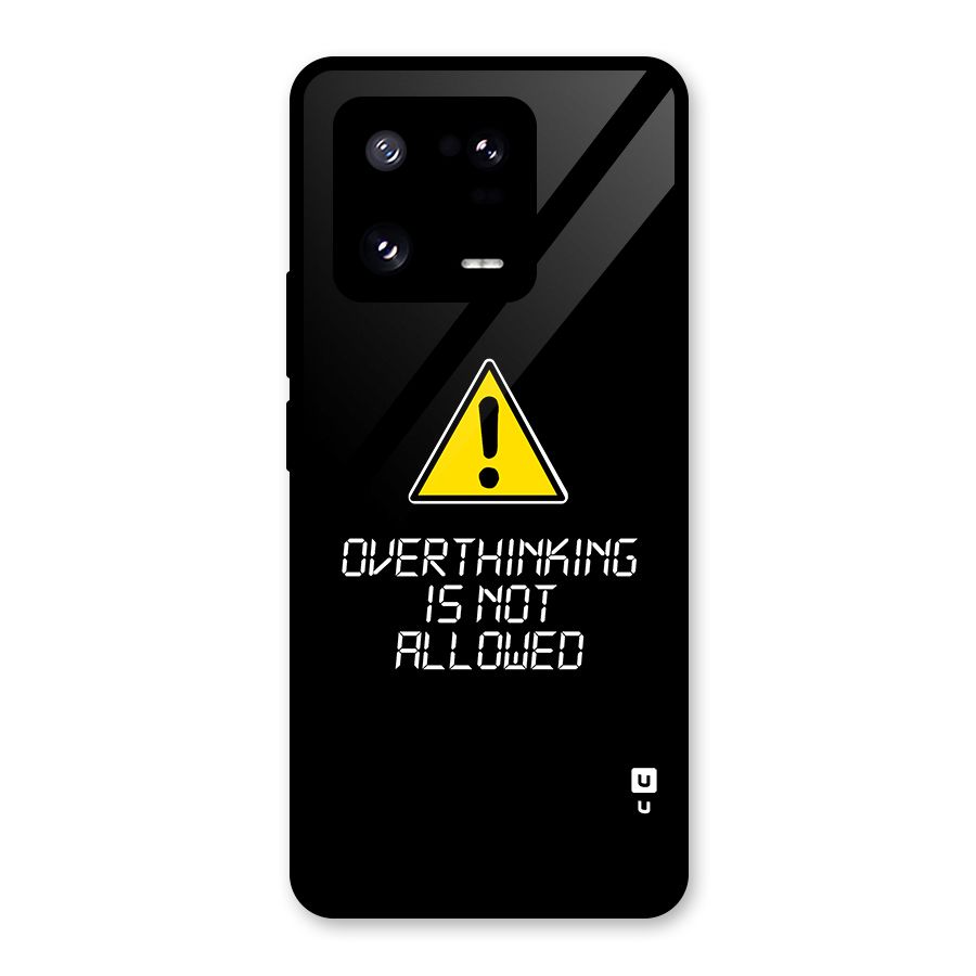 Over Thinking Glass Back Case for Xiaomi 13 Pro