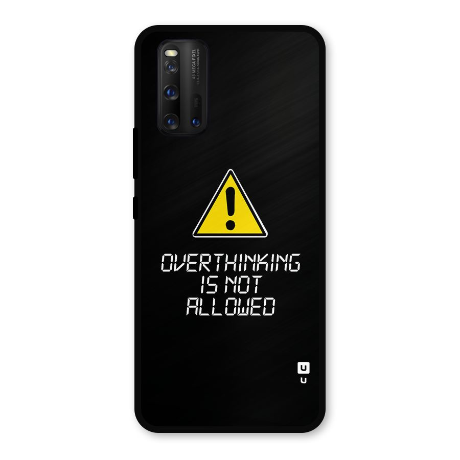 Over Thinking Metal Back Case for iQOO 3