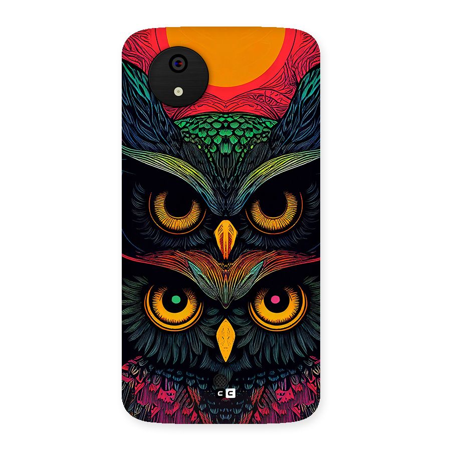 Owl Soul Art Illustration Back Case for Canvas A1  AQ4501