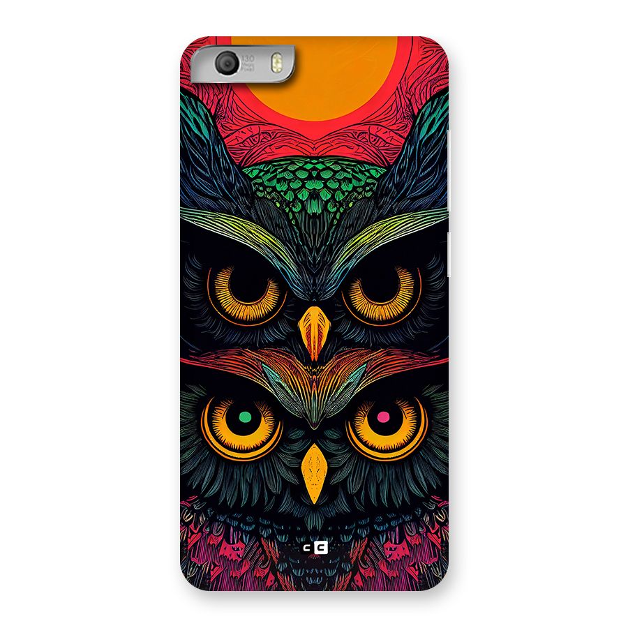 Owl Soul Art Illustration Back Case for Canvas Knight 2