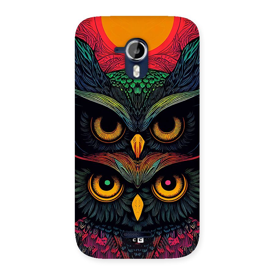 Owl Soul Art Illustration Back Case for Canvas Magnus A117