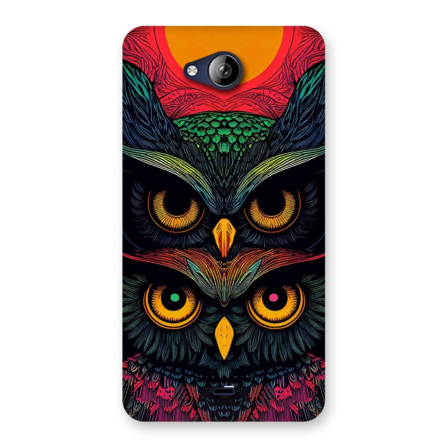 Owl Soul Art Illustration Back Case for Canvas Play Q355