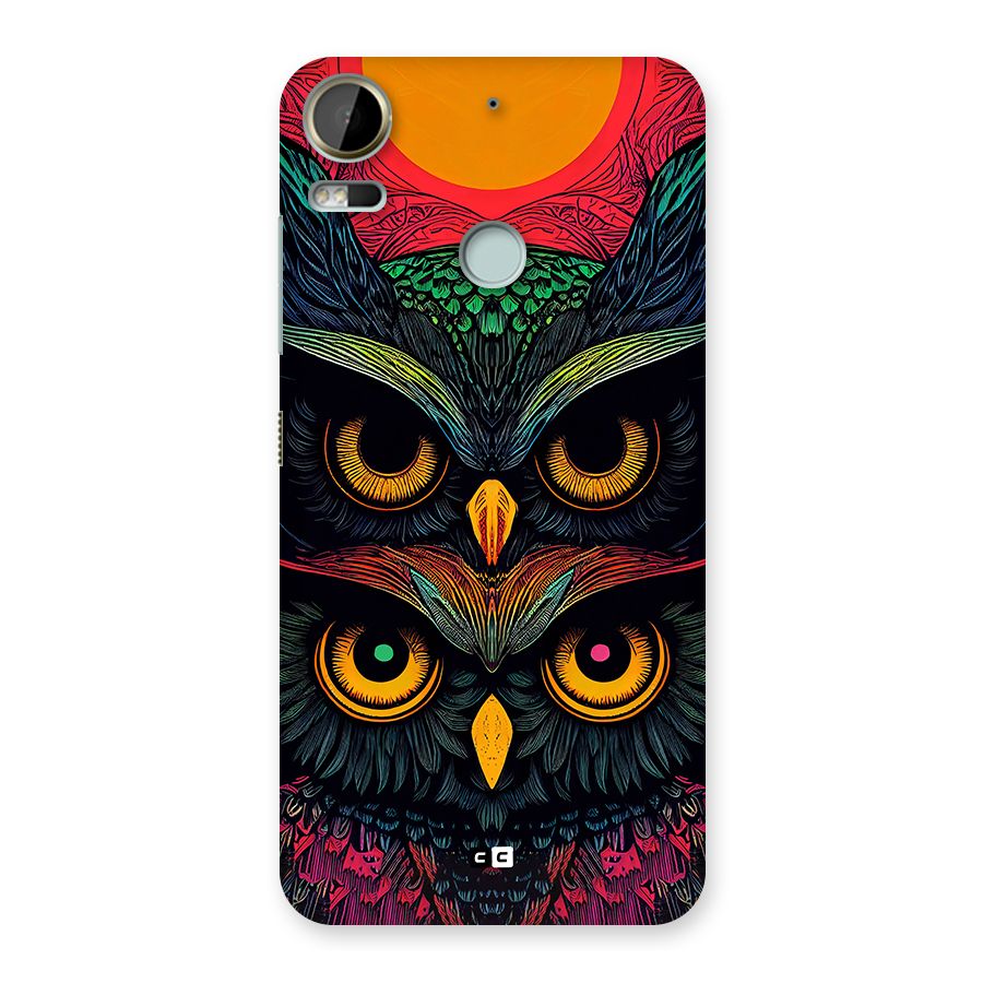 Owl Soul Art Illustration Back Case for Desire 10 Pro