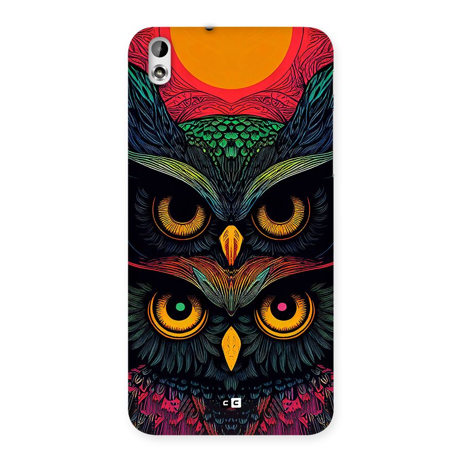 Owl Soul Art Illustration Back Case for Desire 816g