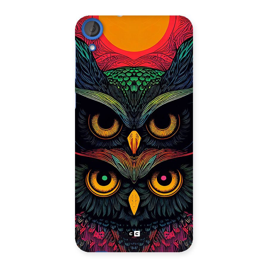 Owl Soul Art Illustration Back Case for Desire 820