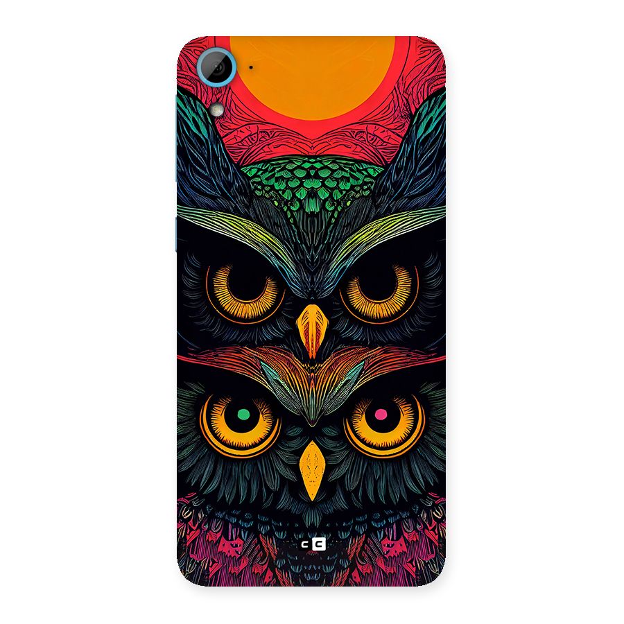Owl Soul Art Illustration Back Case for Desire 826