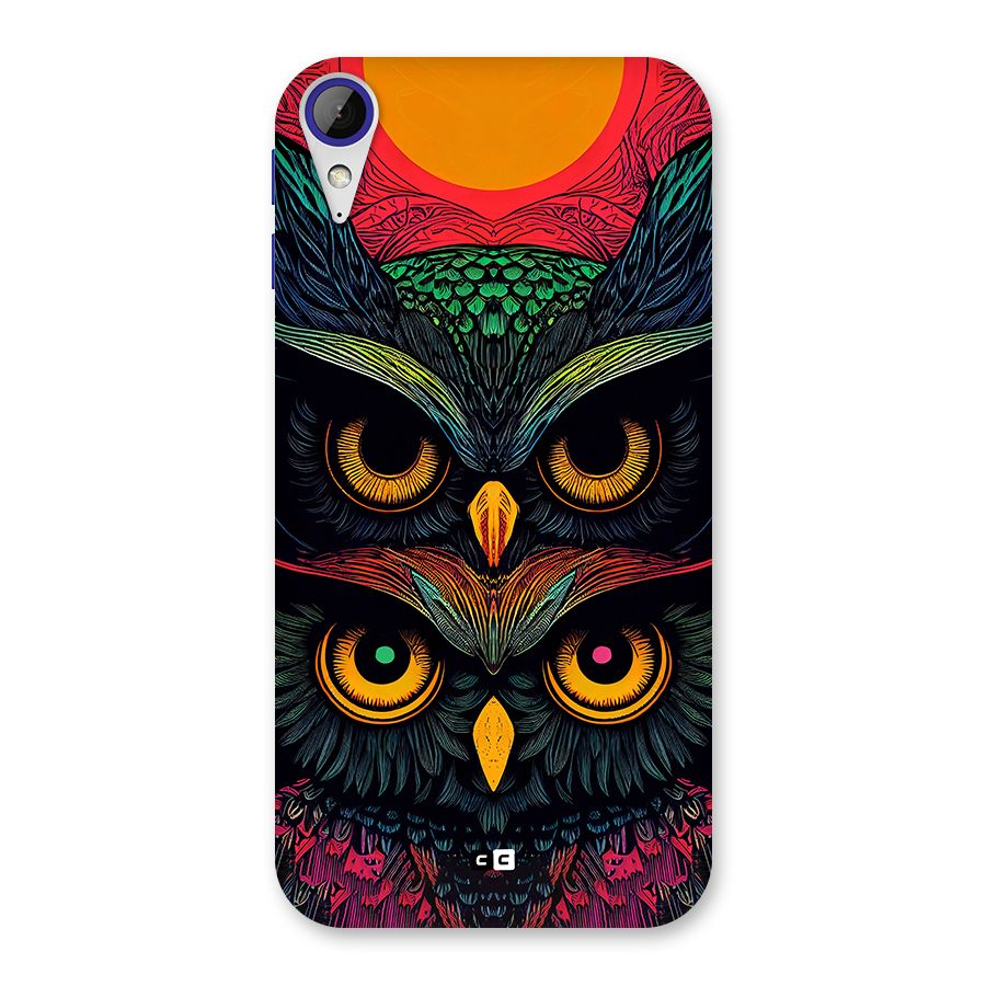 Owl Soul Art Illustration Back Case for Desire 830