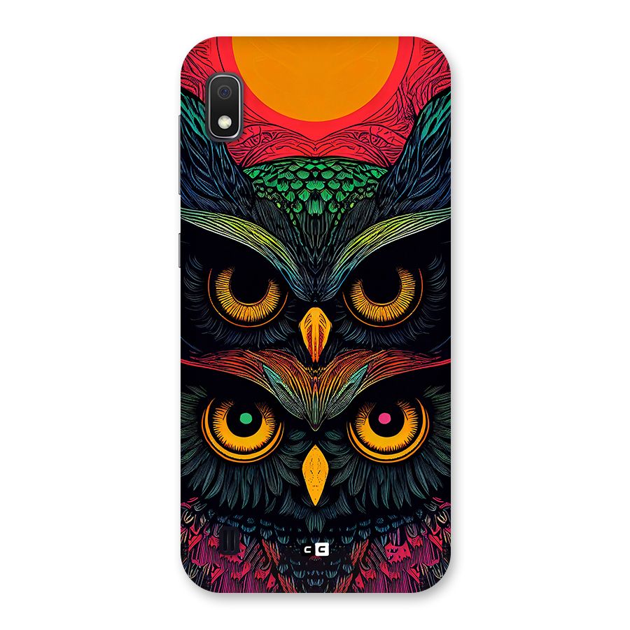 Owl Soul Art Illustration Back Case for Galaxy A10