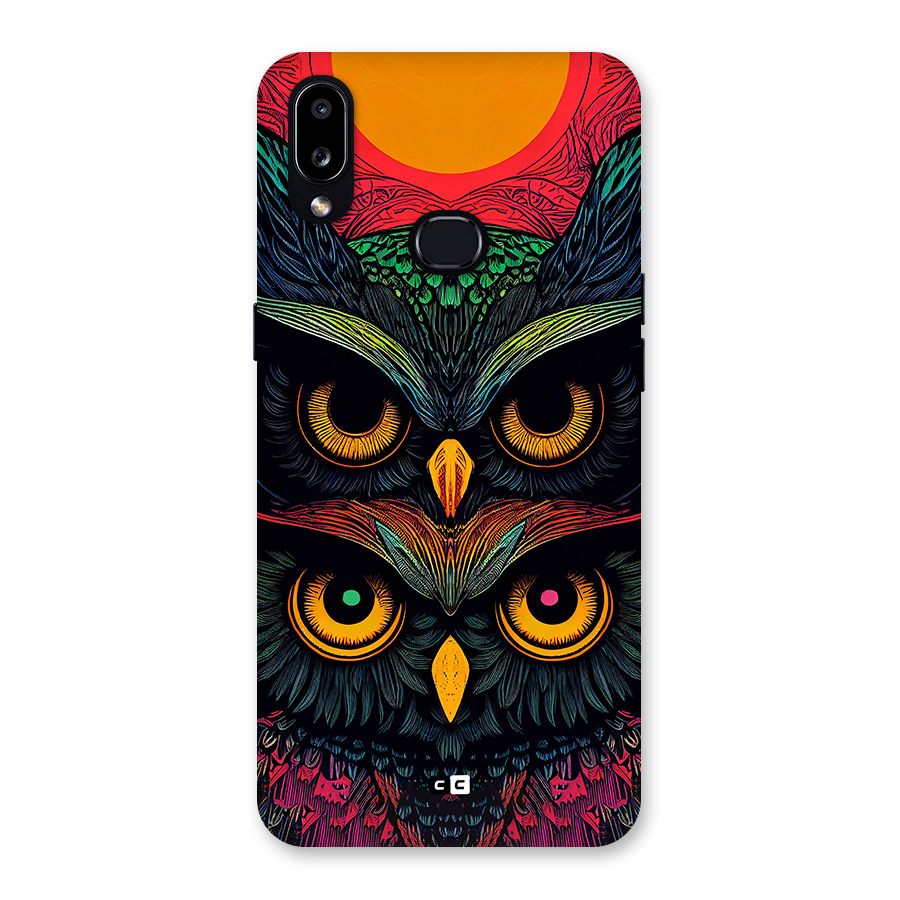Owl Soul Art Illustration Back Case for Galaxy A10s