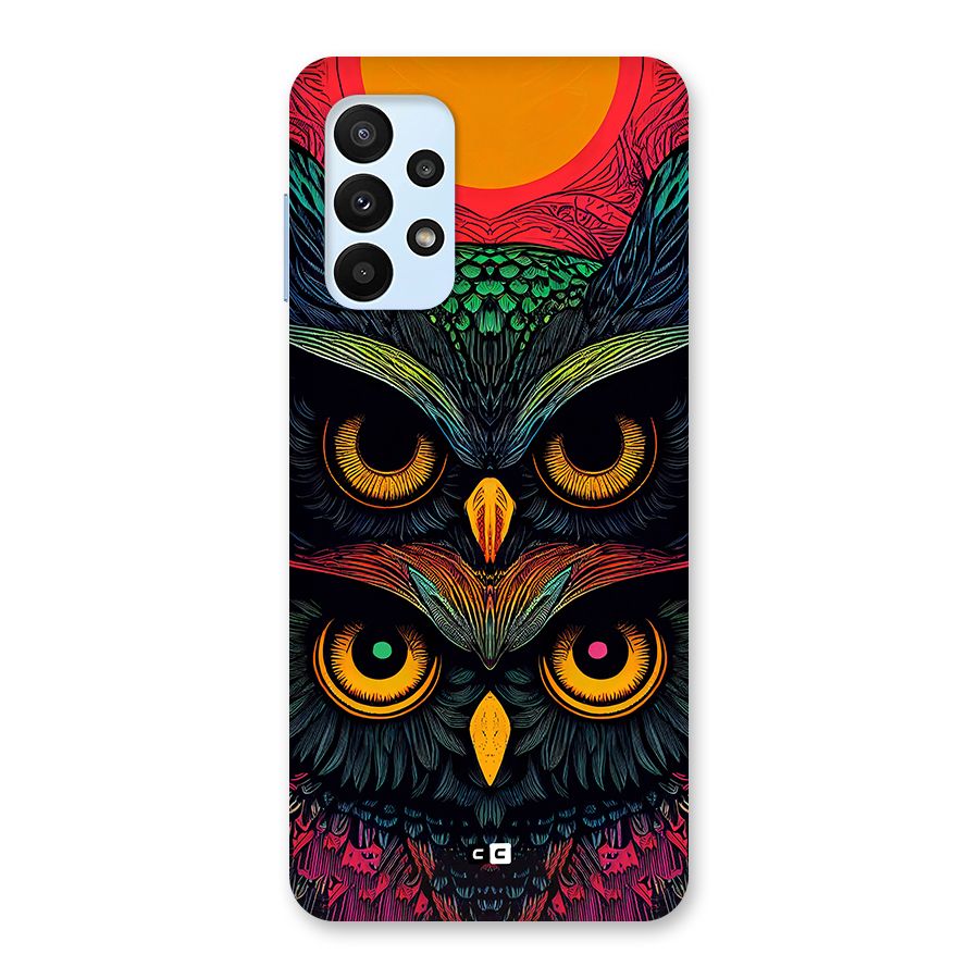 Owl Soul Art Illustration Back Case for Galaxy A23