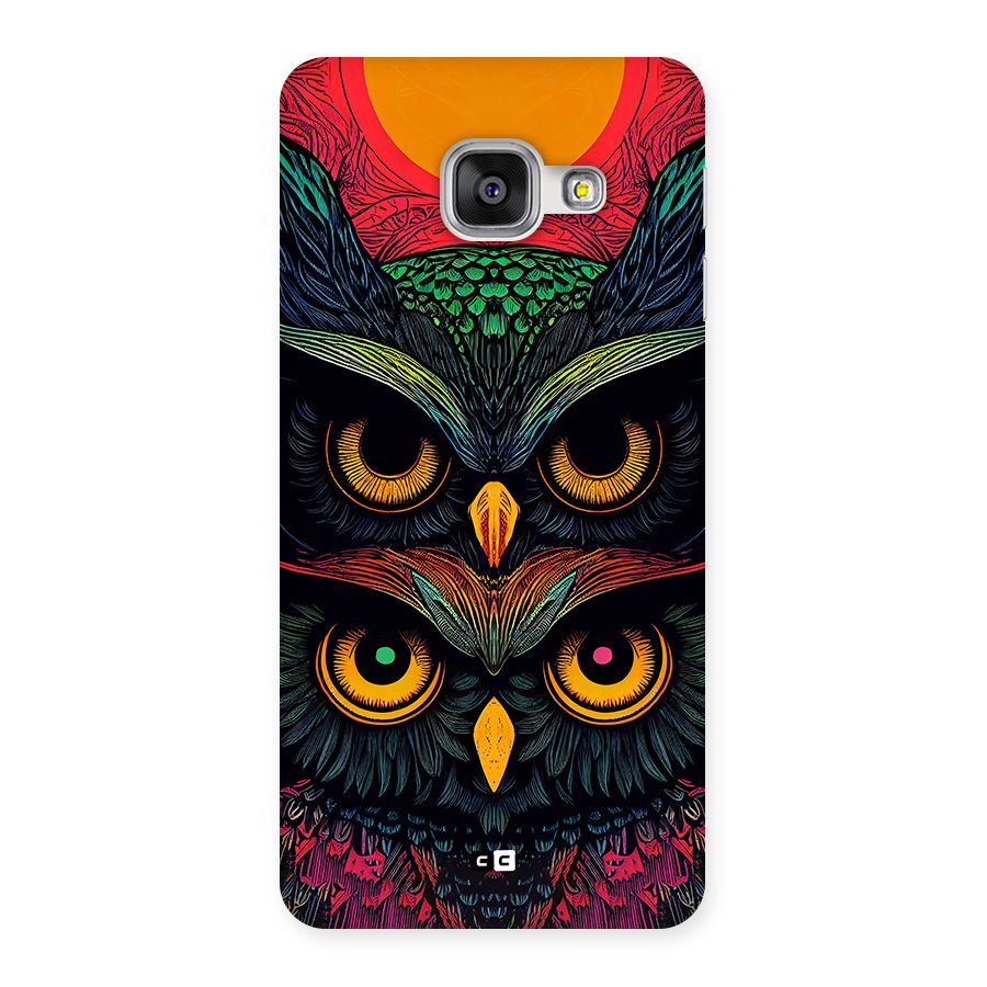 Owl Soul Art Illustration Back Case for Galaxy A3 (2016)