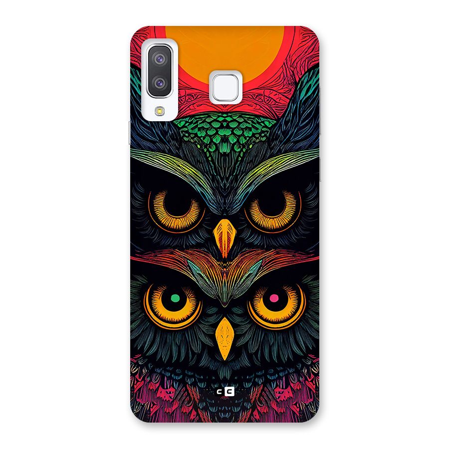 Owl Soul Art Illustration Back Case for Galaxy A8 Star