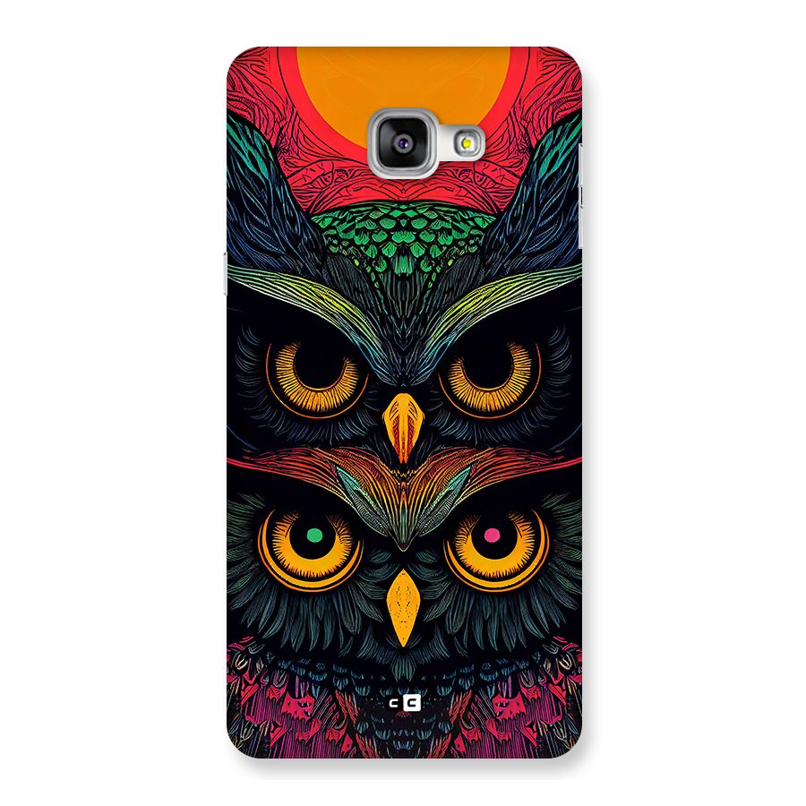 Owl Soul Art Illustration Back Case for Galaxy A9