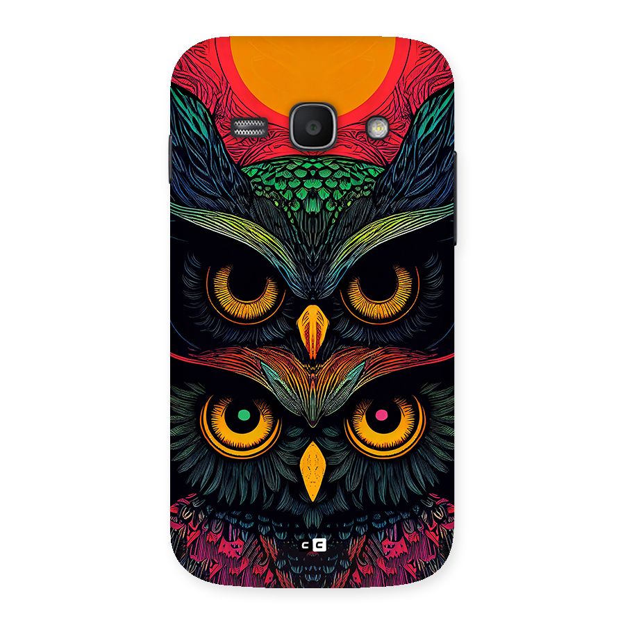 Owl Soul Art Illustration Back Case for Galaxy Ace3