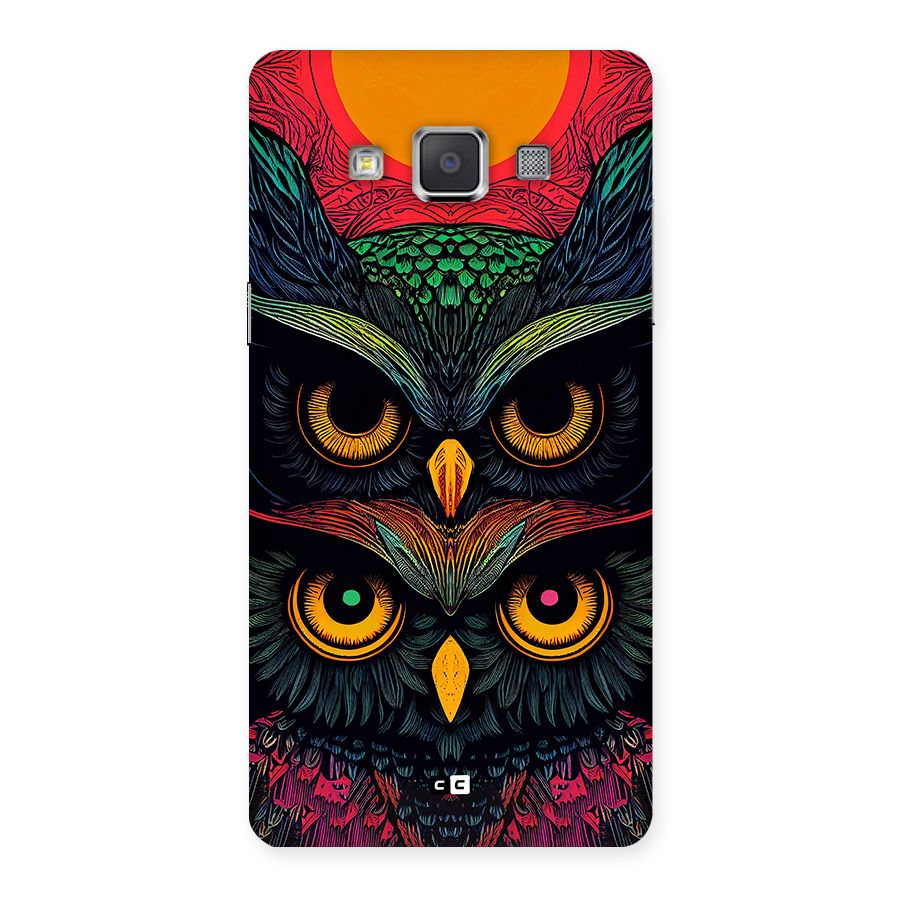 Owl Soul Art Illustration Back Case for Galaxy Grand Max