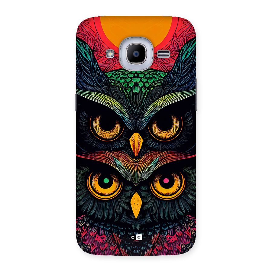 Owl Soul Art Illustration Back Case for Galaxy J2 2016