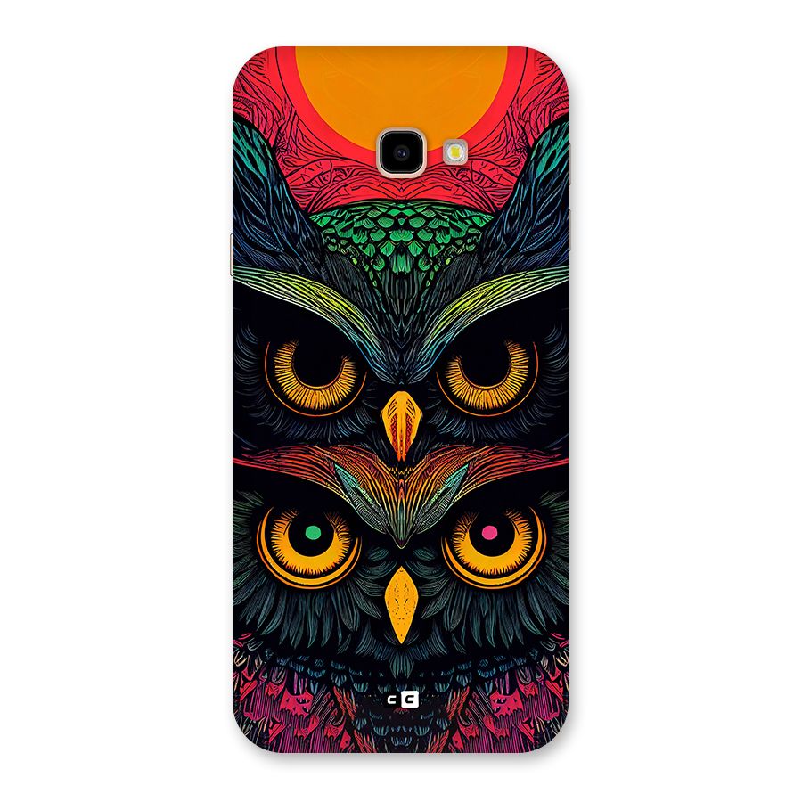 Owl Soul Art Illustration Back Case for Galaxy J4 Plus