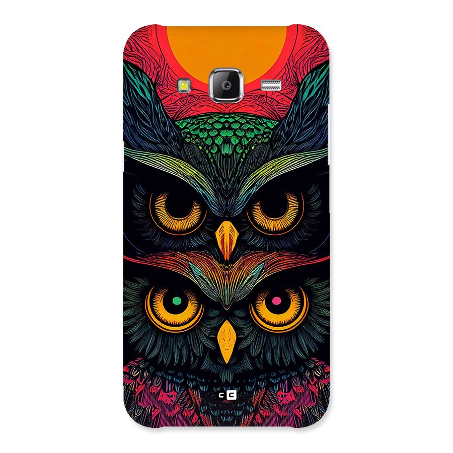 Owl Soul Art Illustration Back Case for Galaxy J5