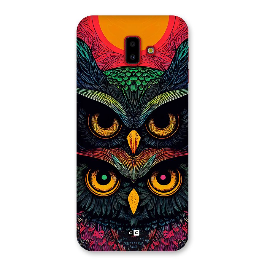 Owl Soul Art Illustration Back Case for Galaxy J6 Plus