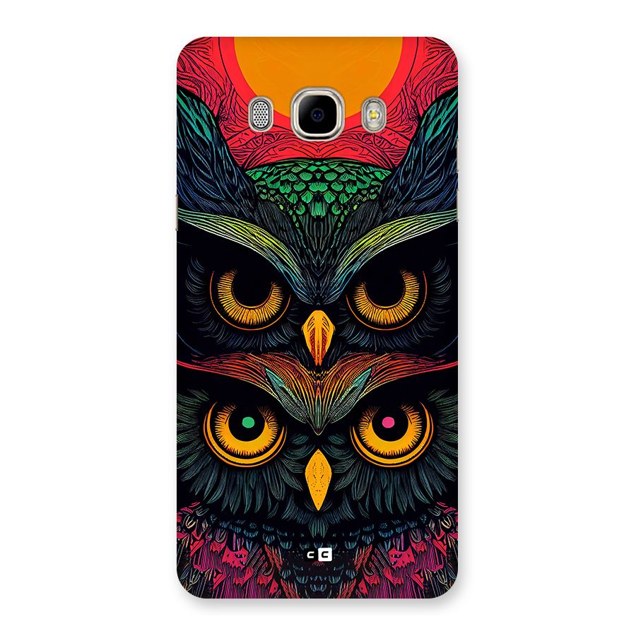 Owl Soul Art Illustration Back Case for Galaxy J7 2016