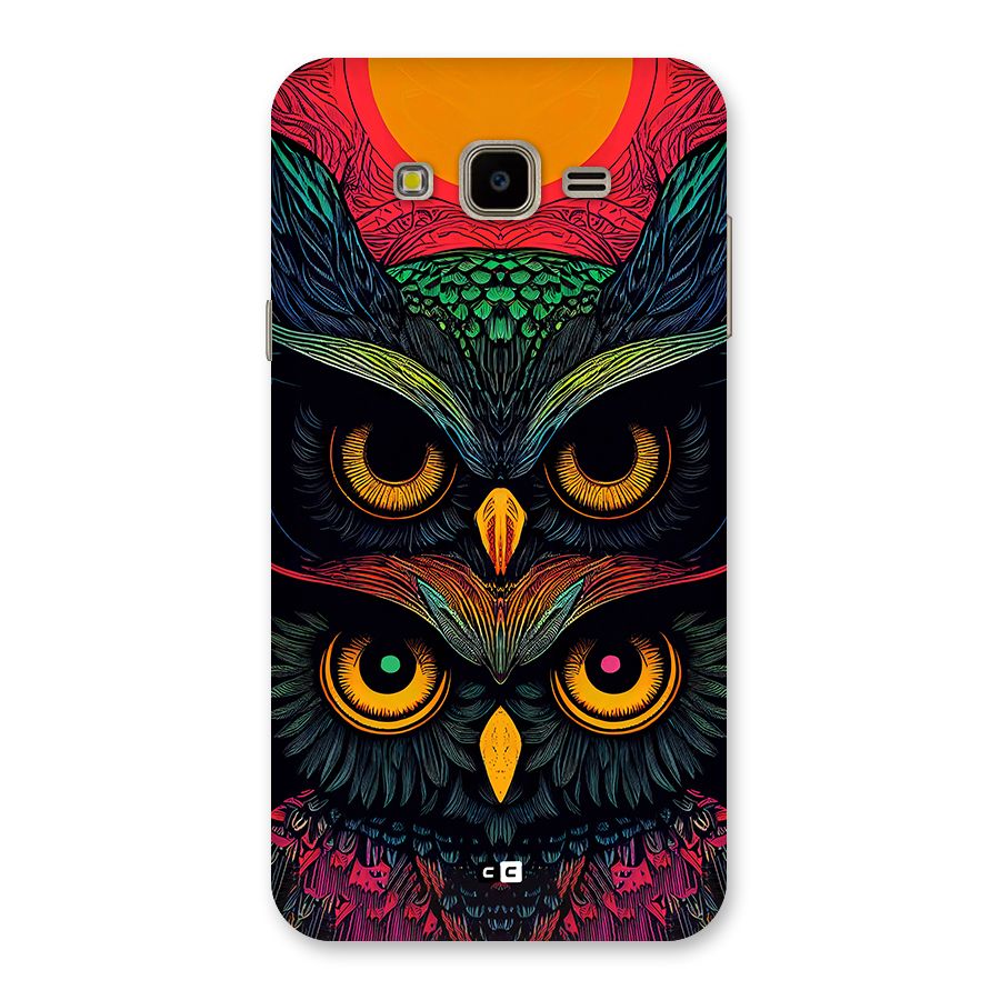 Owl Soul Art Illustration Back Case for Galaxy J7 Nxt