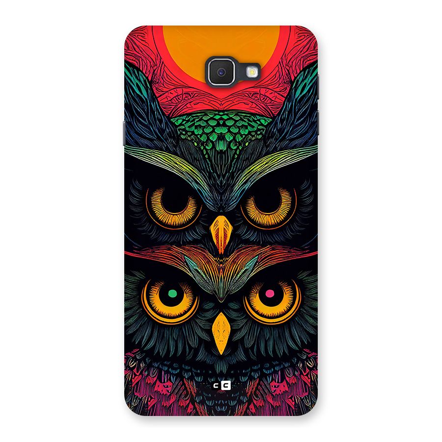 Owl Soul Art Illustration Back Case for Galaxy J7 Prime