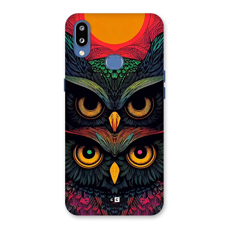Owl Soul Art Illustration Back Case for Galaxy M01s
