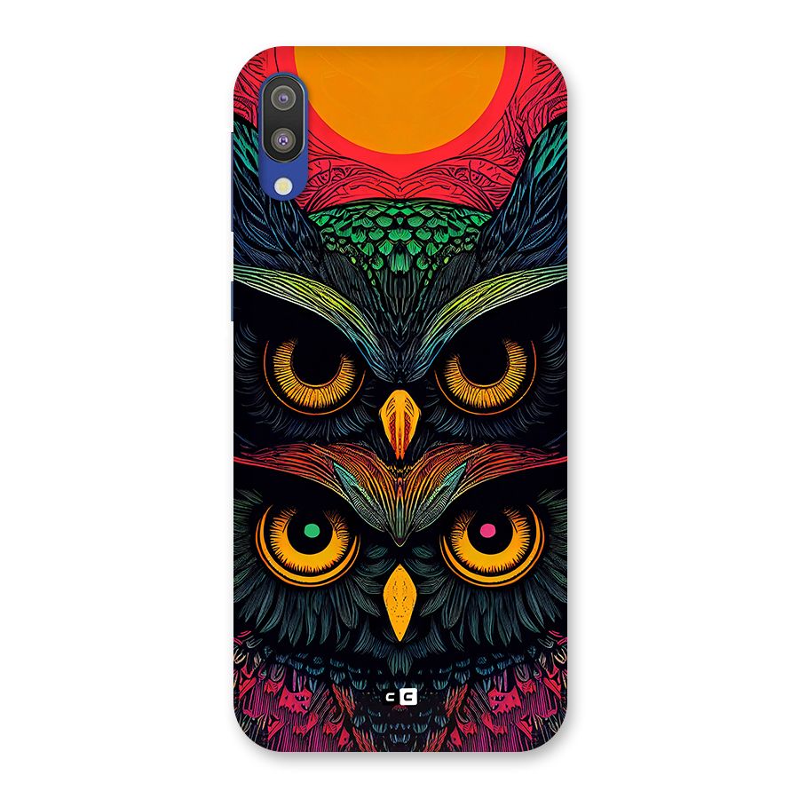 Owl Soul Art Illustration Back Case for Galaxy M10