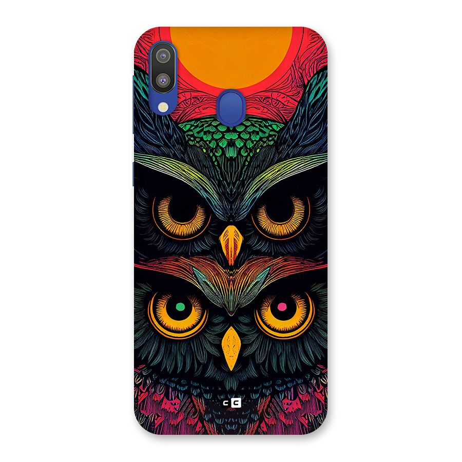 Owl Soul Art Illustration Back Case for Galaxy M20