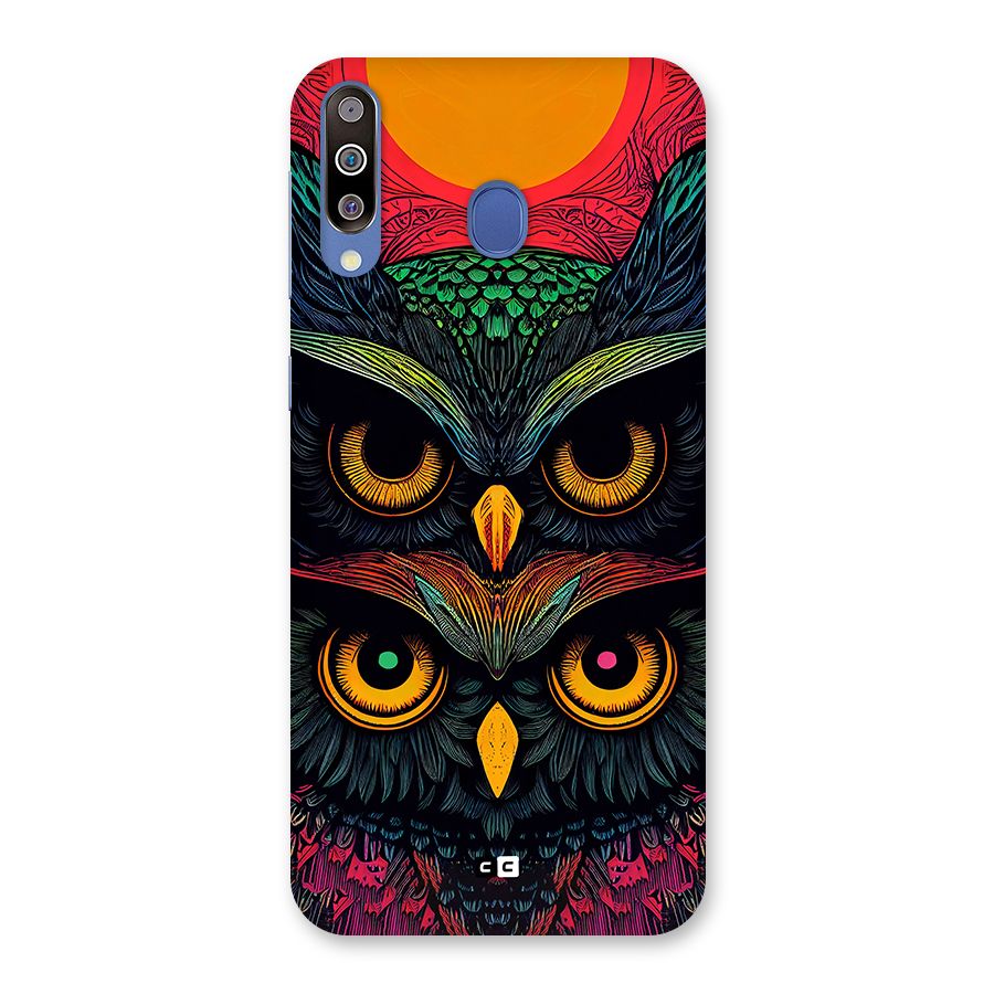 Owl Soul Art Illustration Back Case for Galaxy M30