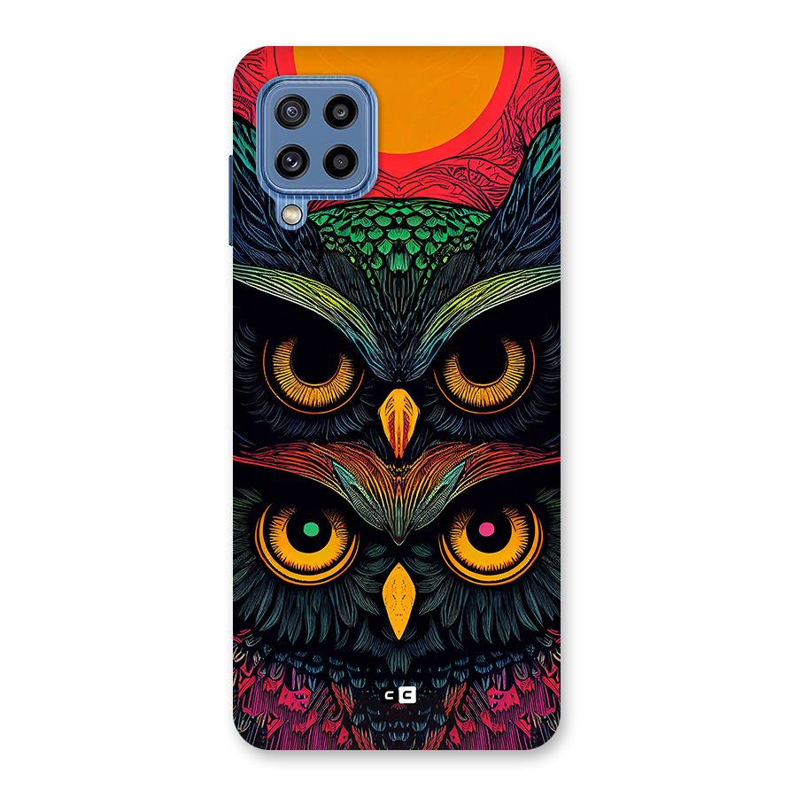 Owl Soul Art Illustration Back Case for Galaxy M32