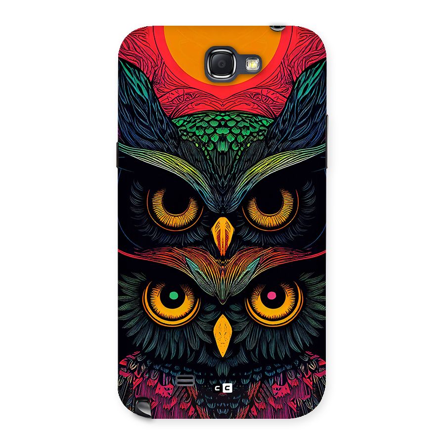 Owl Soul Art Illustration Back Case for Galaxy Note 2