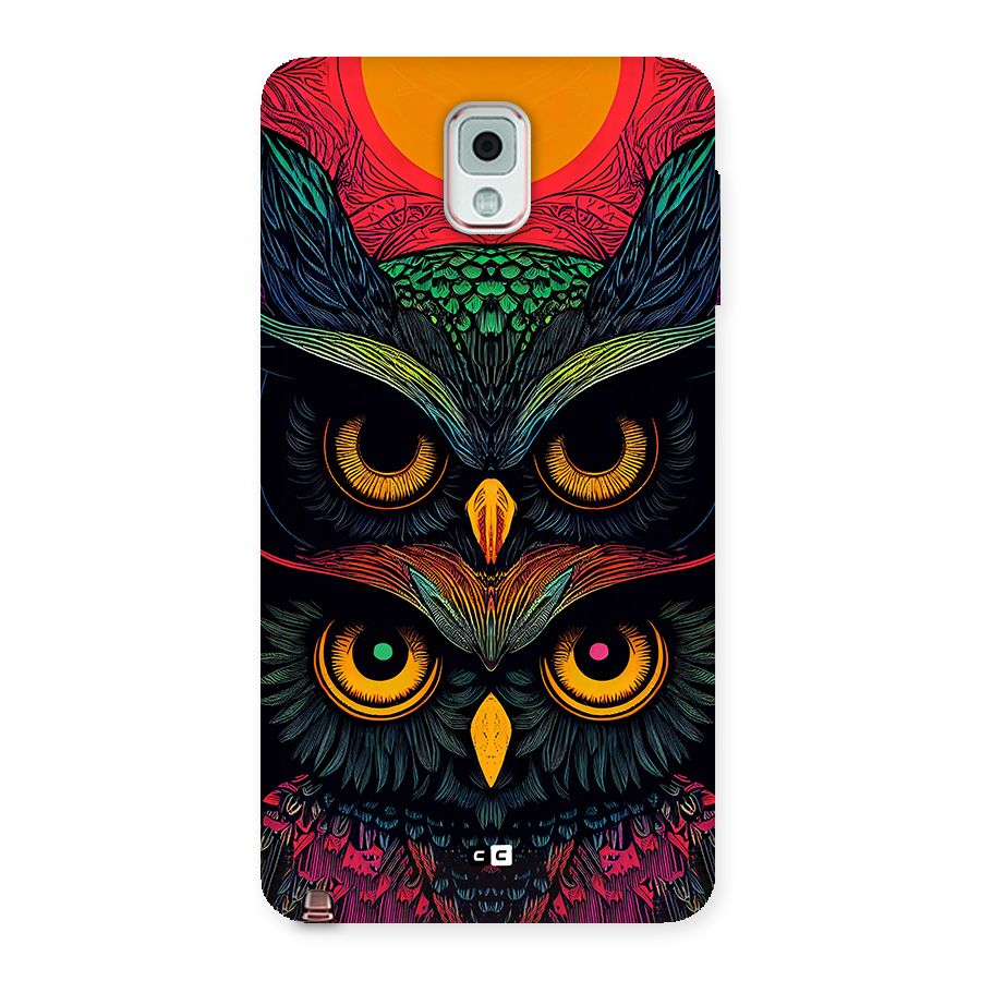 Owl Soul Art Illustration Back Case for Galaxy Note 3
