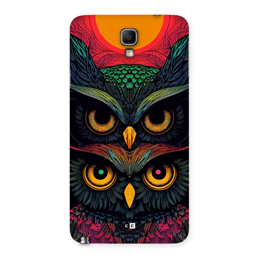 Owl Soul Art Illustration Back Case for Galaxy Note 3 Neo