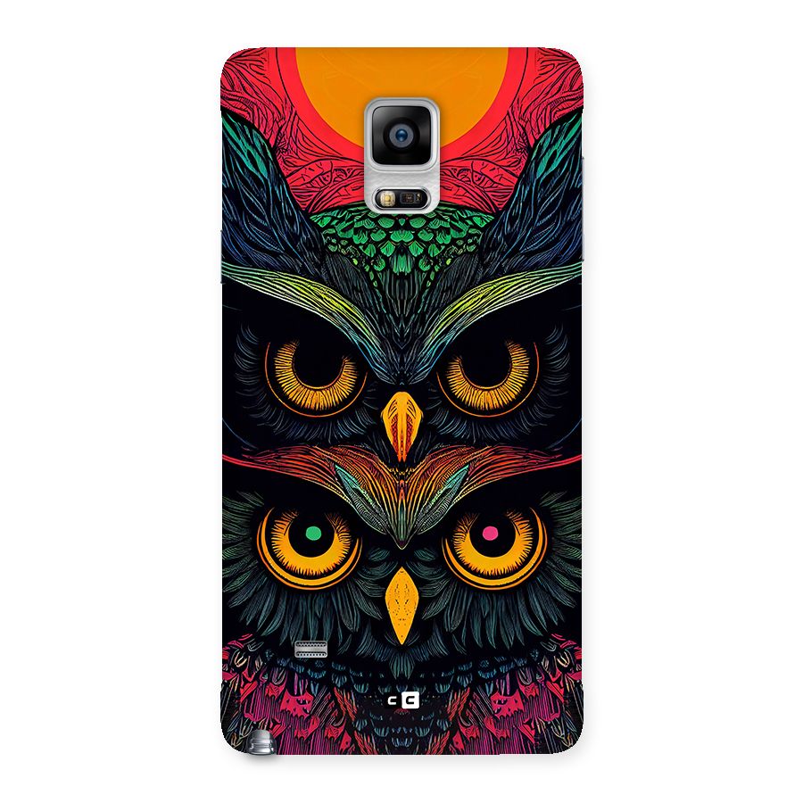 Owl Soul Art Illustration Back Case for Galaxy Note 4