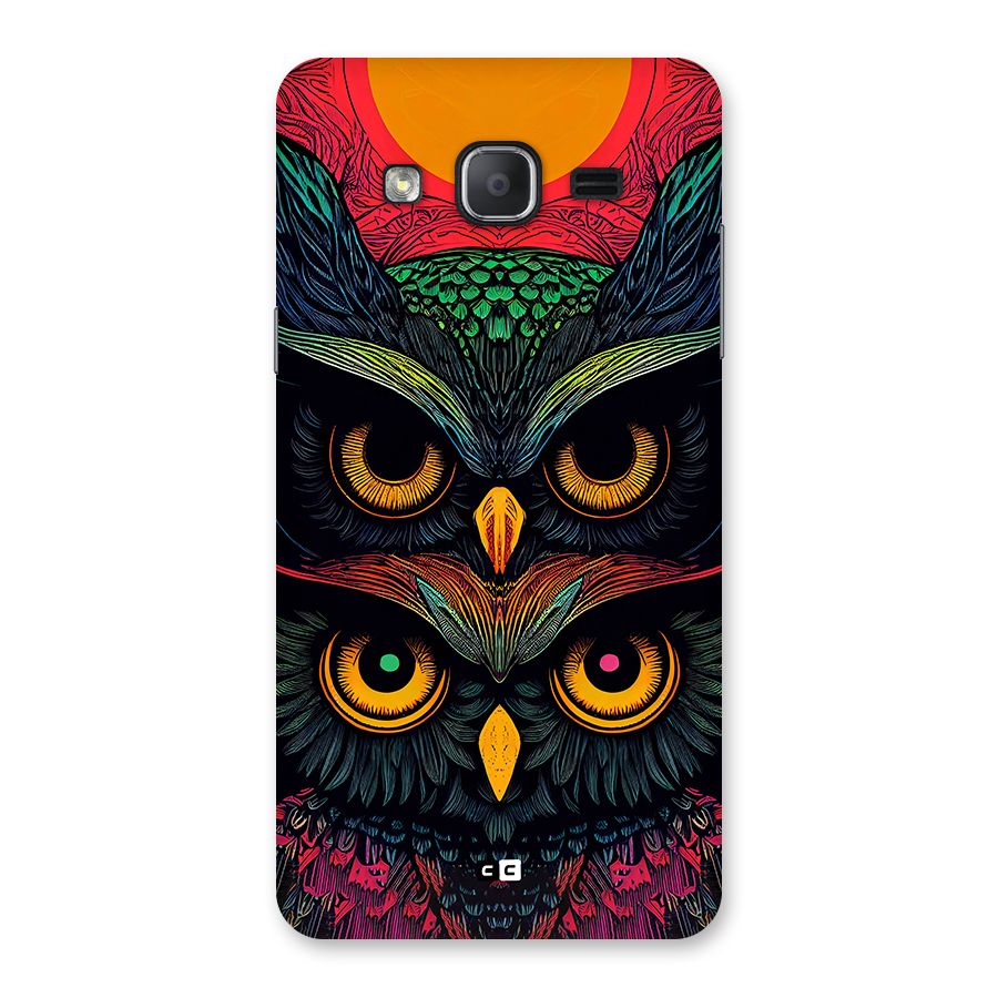 Owl Soul Art Illustration Back Case for Galaxy On7 2015