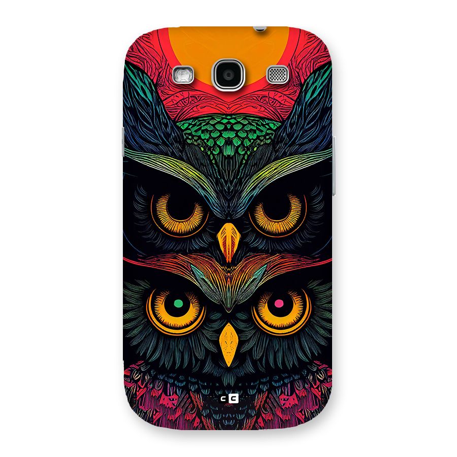 Owl Soul Art Illustration Back Case for Galaxy S3