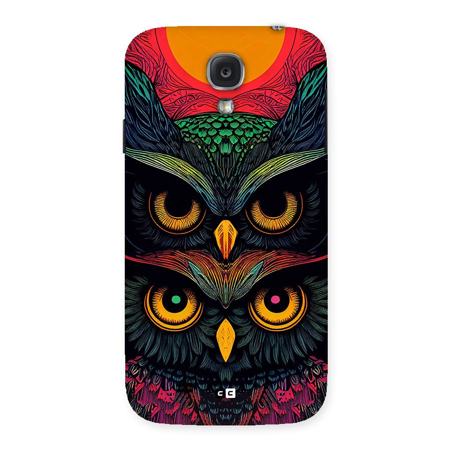 Owl Soul Art Illustration Back Case for Galaxy S4