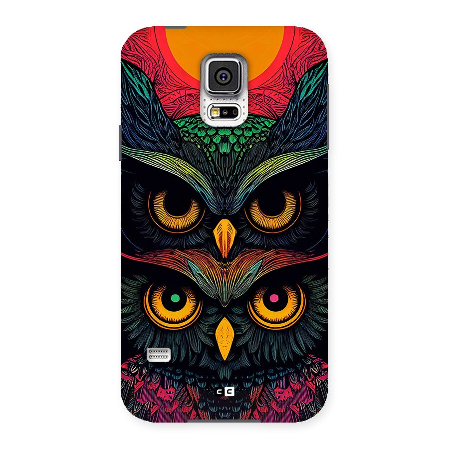 Owl Soul Art Illustration Back Case for Galaxy S5