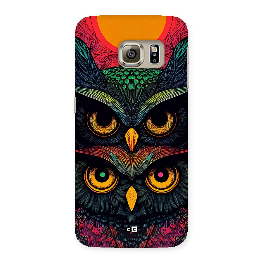 Owl Soul Art Illustration Back Case for Galaxy S6 edge