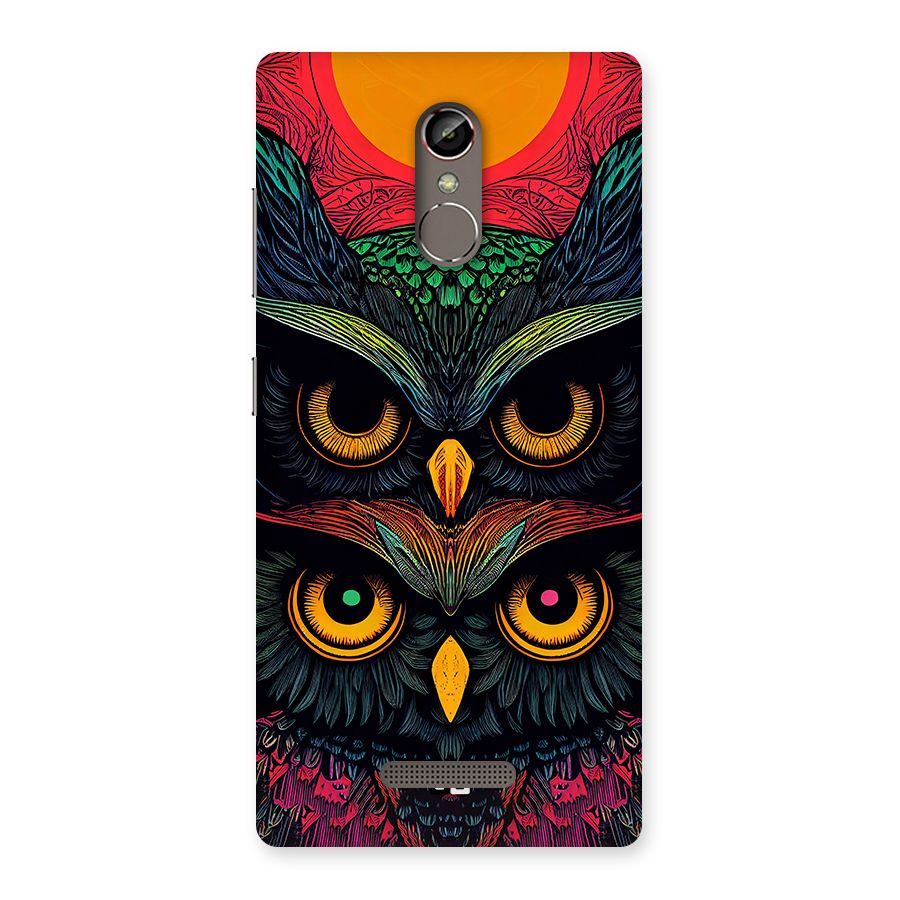 Owl Soul Art Illustration Back Case for Gionee S6s