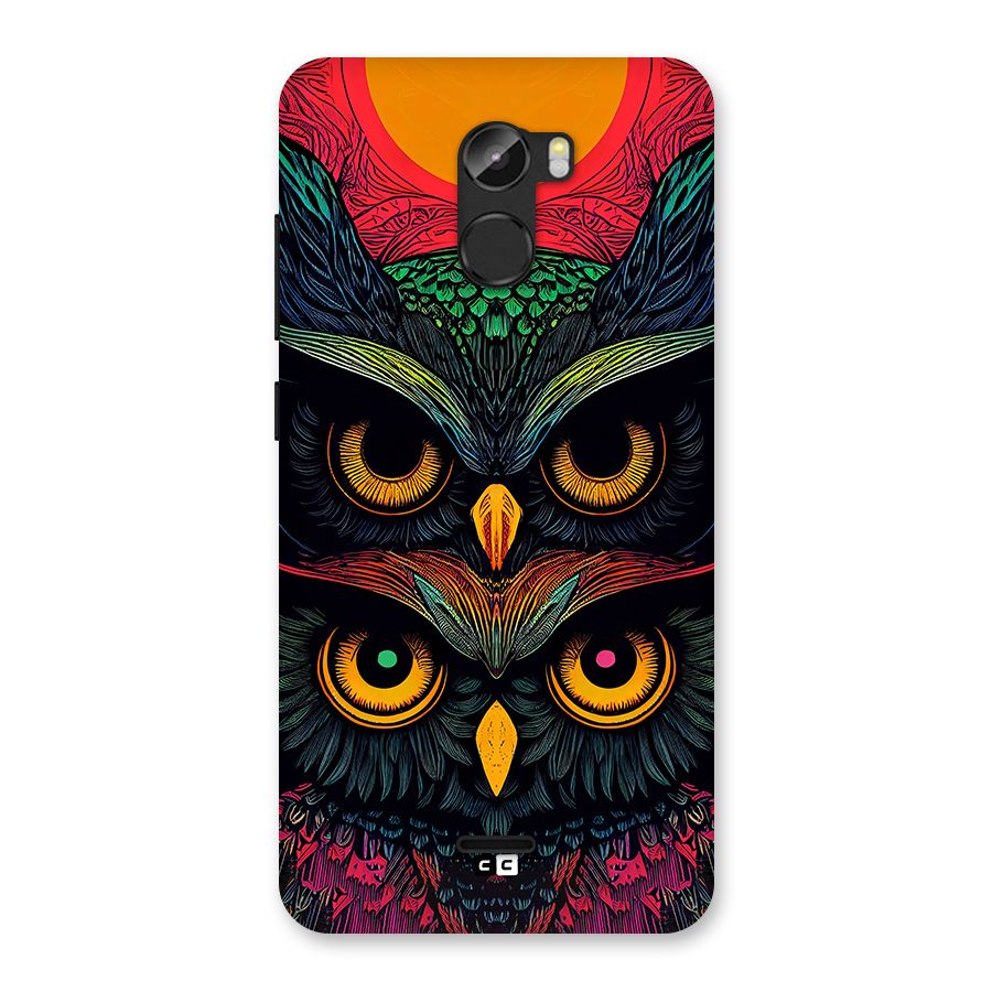 Owl Soul Art Illustration Back Case for Gionee X1