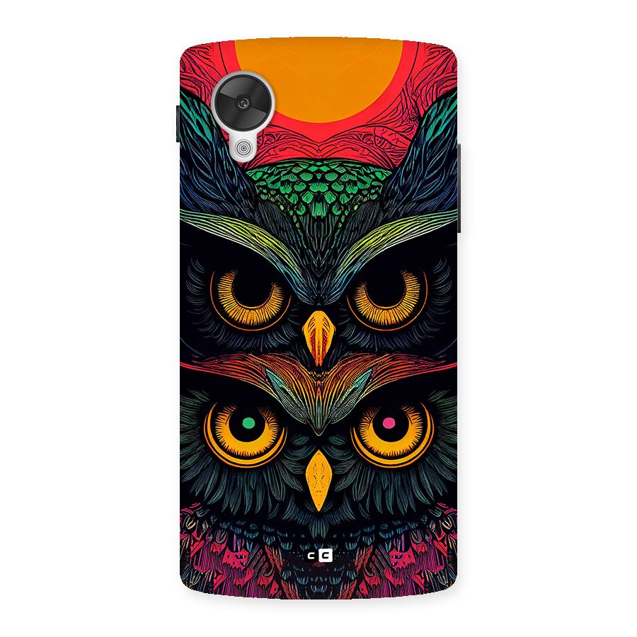 Owl Soul Art Illustration Back Case for Google Nexus 5