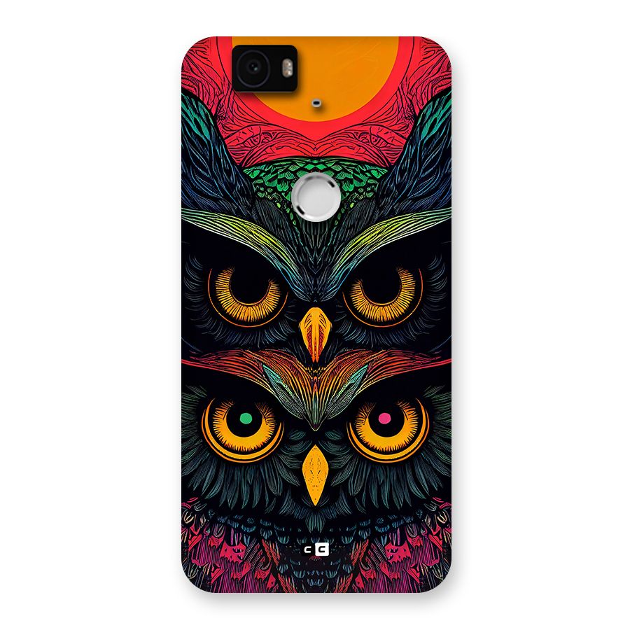 Owl Soul Art Illustration Back Case for Google Nexus 6P