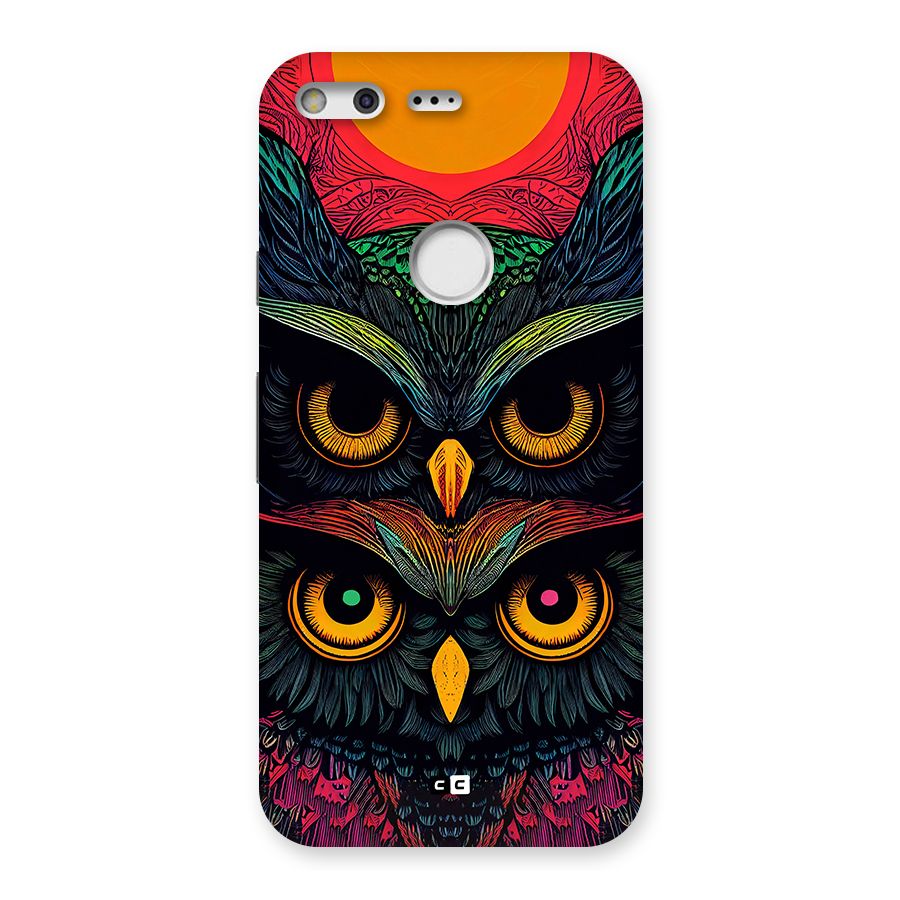 Owl Soul Art Illustration Back Case for Google Pixel