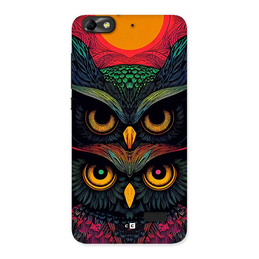 Owl Soul Art Illustration Back Case for Honor 4C