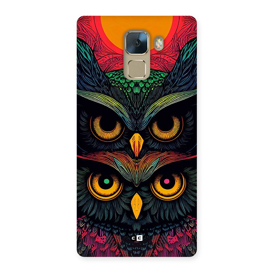 Owl Soul Art Illustration Back Case for Honor 7
