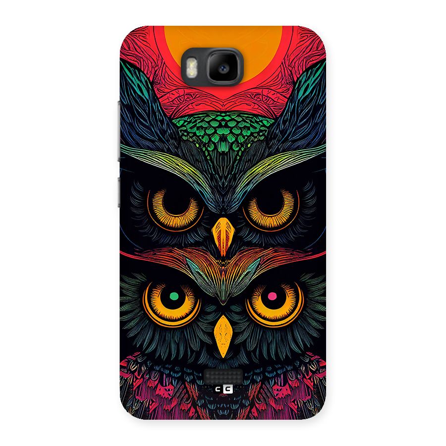 Owl Soul Art Illustration Back Case for Honor Bee